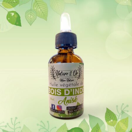 Huile végétale de Bois d'Inde Anisé