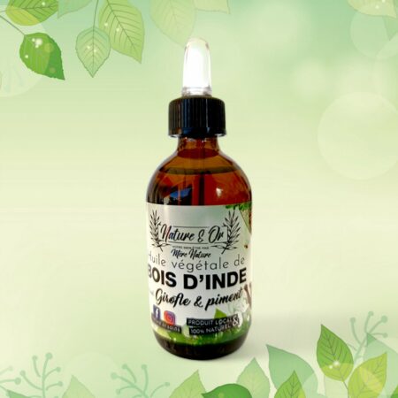 Huile végétale de Bois d'Inde Girofle & Piment