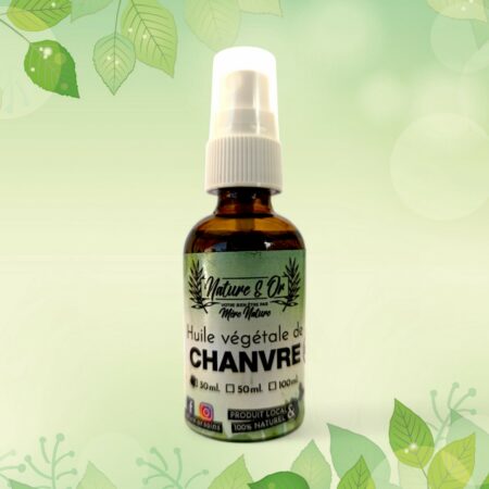 Huile végétale de Chanvre BIO