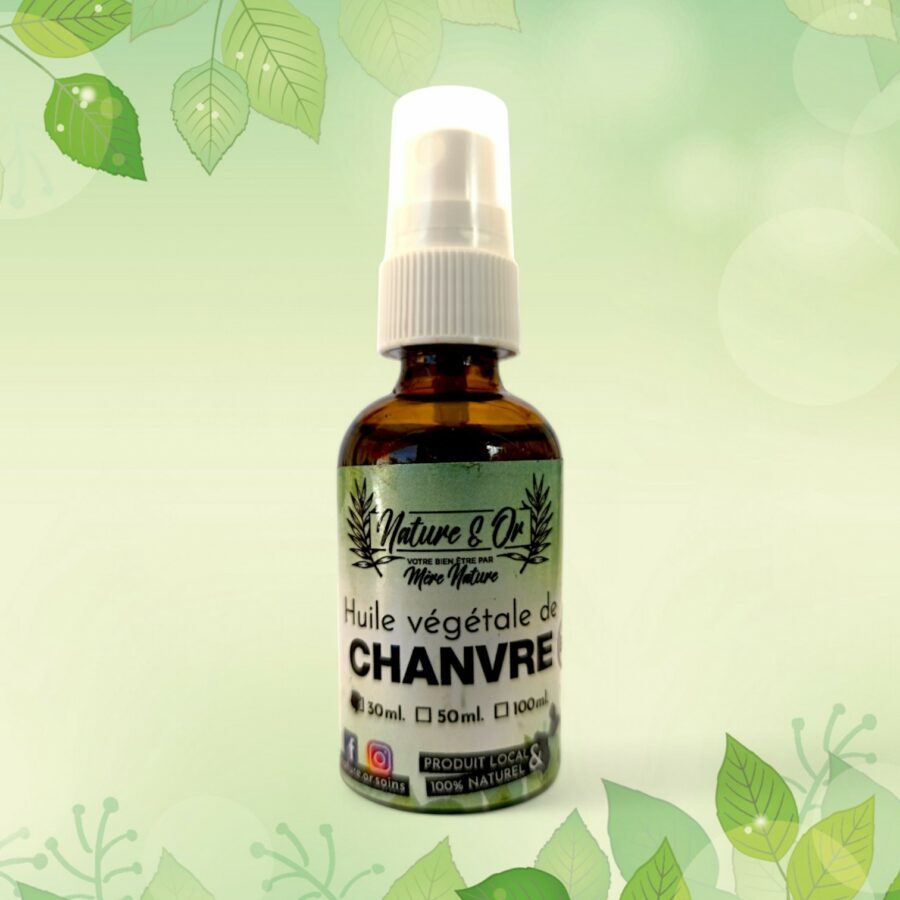 Huile végétale de Chanvre BIO