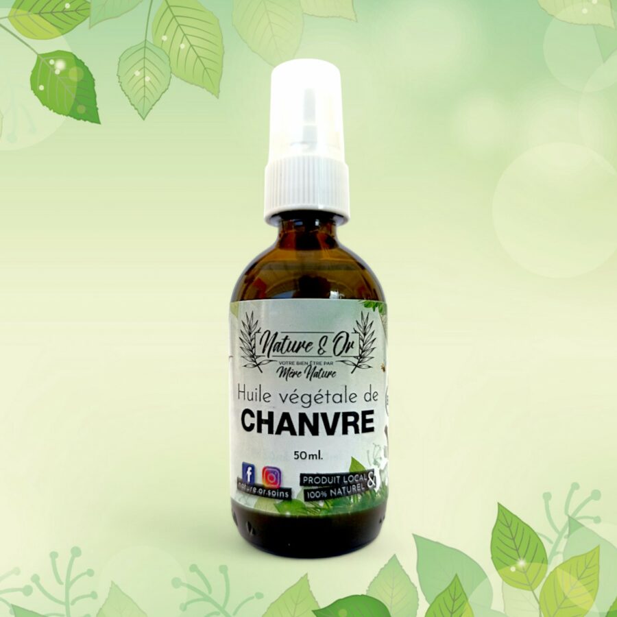 Huile végétale de Chanvre BIO – Image 2