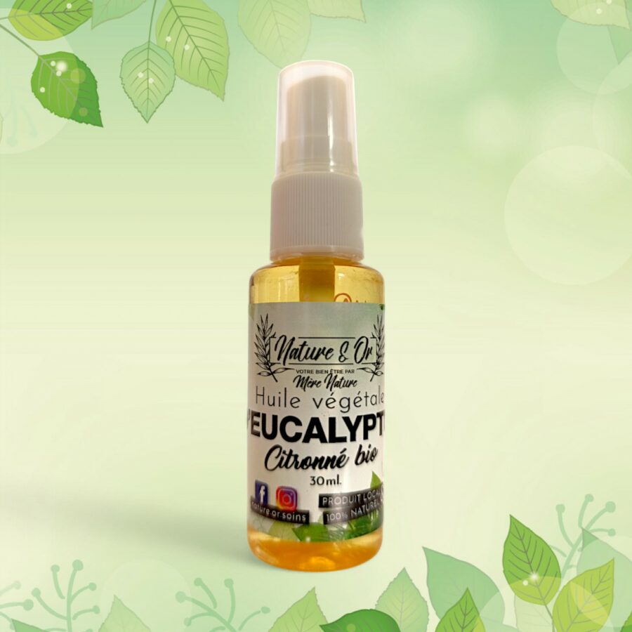 Huile végétale d'Eucalyptus citronné